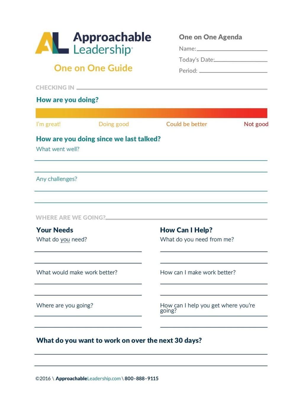 Approachability Window Tool (see pages 36-39 in The Playbook)